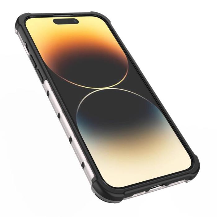 OEM - iPhone 14 Pro Max Skal Honeycomb Armored Hybrid - Blå