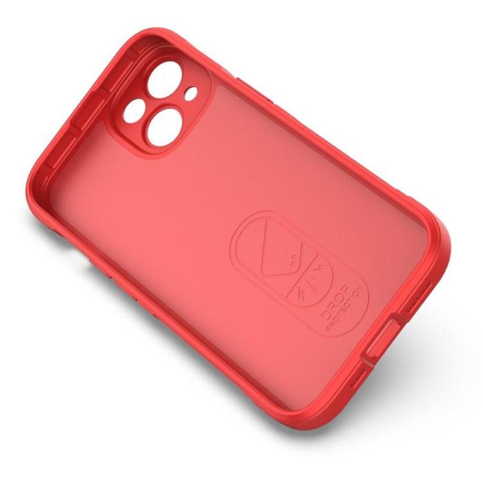 OEM - iPhone 14 Plus Skal Magic Shield Flexible Armored - Röd