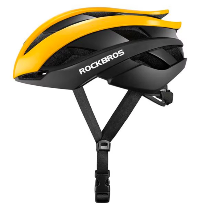 Rockbros - Rockbros Cykelhjälm L - Svart/Gul