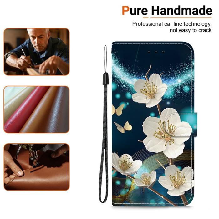 OEM - Samsung Galaxy S26/S26 Pro Plånboksfodral Mönstertryck Konstläder - Magnolia