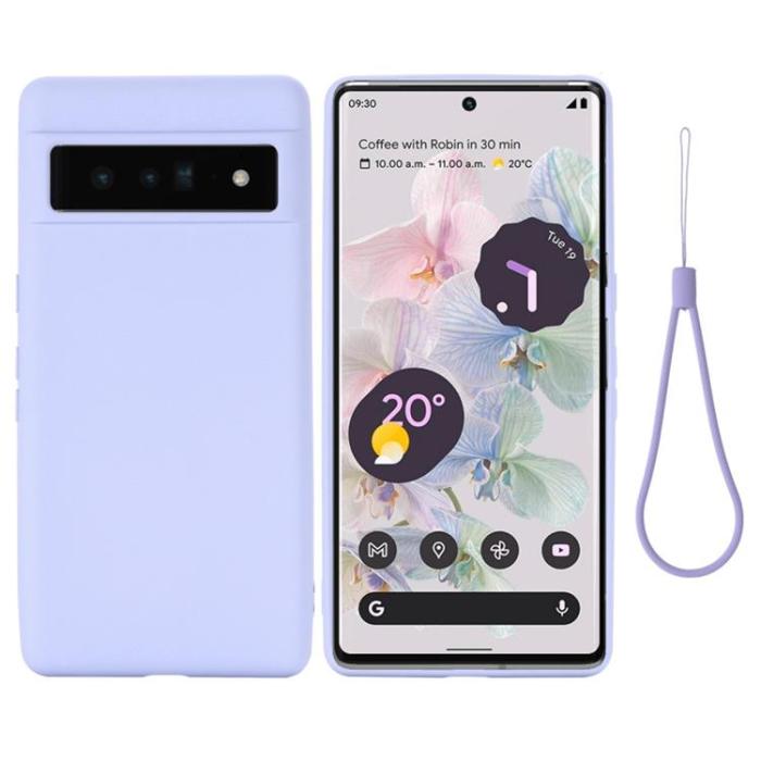 A-One Brand - Google Pixel 7 Skal Liquid Silicone - Lila