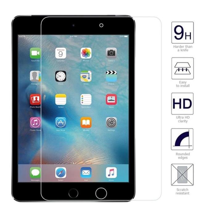 UTGATT1 - Easy App Härdat Glas Skärmskydd till iPad 9.7/Air/Air 2/Pro 9.7