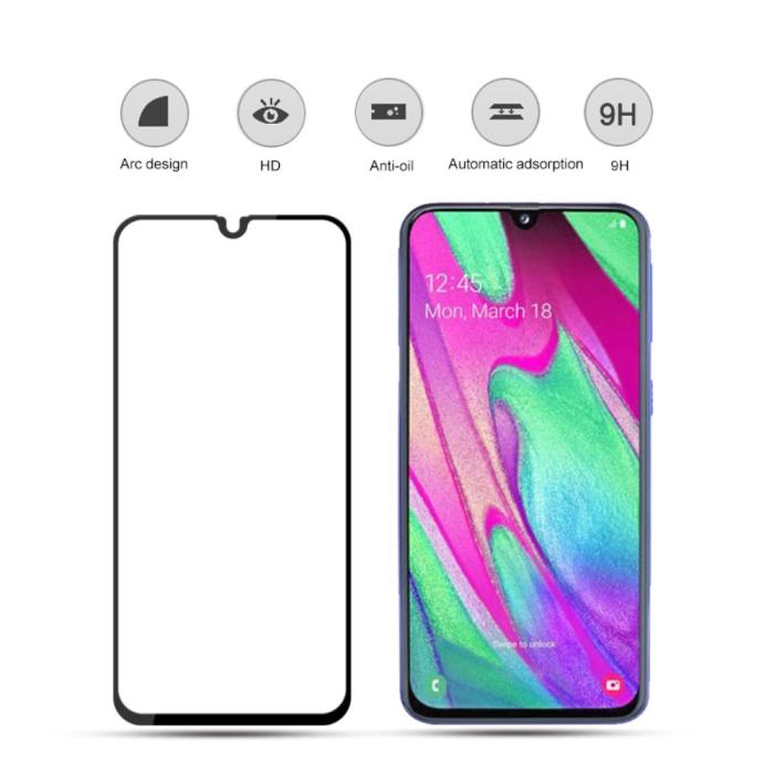 UTGATT4 - Mocolo Tempered Glass till Samsung Galaxy A40 - Svart
