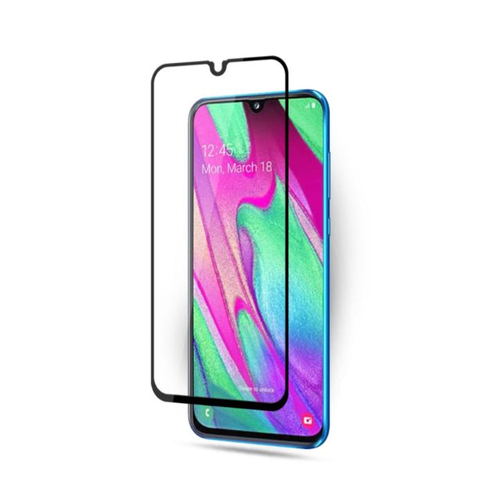 UTGATT4 - Mocolo Tempered Glass till Samsung Galaxy A40 - Svart
