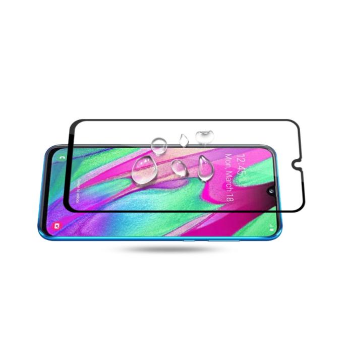 UTGATT4 - Mocolo Tempered Glass till Samsung Galaxy A40 - Svart