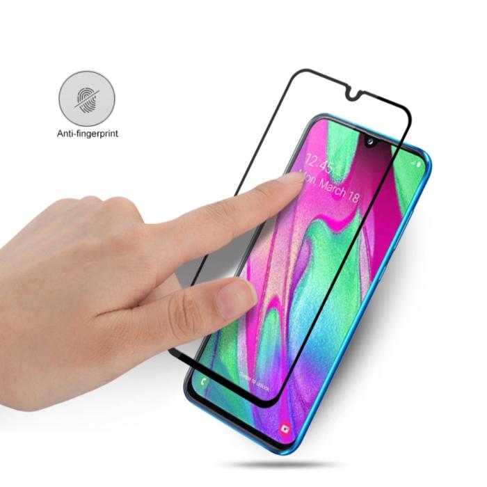 UTGATT4 - Mocolo Tempered Glass till Samsung Galaxy A40 - Svart