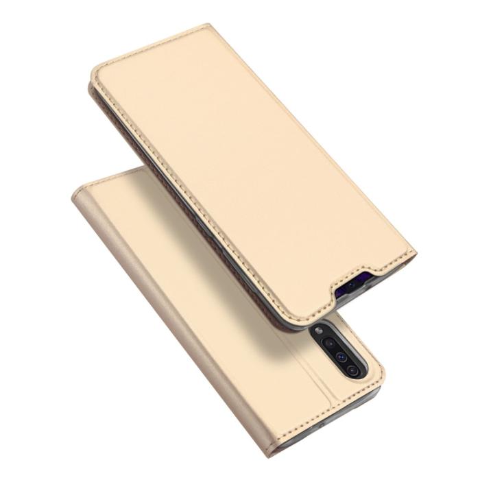 Dux Ducis - Dux Ducis Plånboksfodral till Samsung Galaxy A50 - Guld