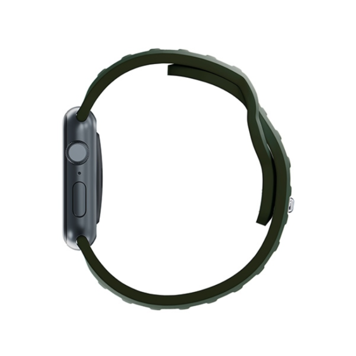 3MK - 3mk Apple Watch (38/40/41mm) Armband Silikon - Mörkgrön
