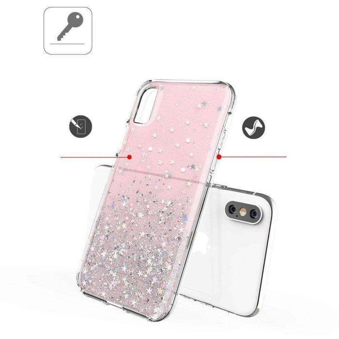 Wozinsky - Wozinsky Star Glitter iPhone 12 Pro Max Skal Svart