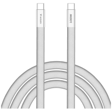 Verbatim - Verbatim USB-C Till USB-C Kabel 100W Soft Touch 1.2m - Vit