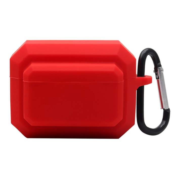 A-One Brand - AirPods Pro Skal Silikon 3-in-1 - Röd