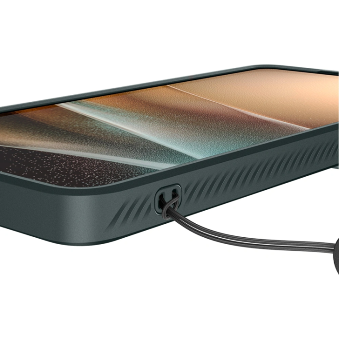 Spigen - Spigen Mobilskal För Galaxy S26 Ultra Optik Armor - Abyss Grön