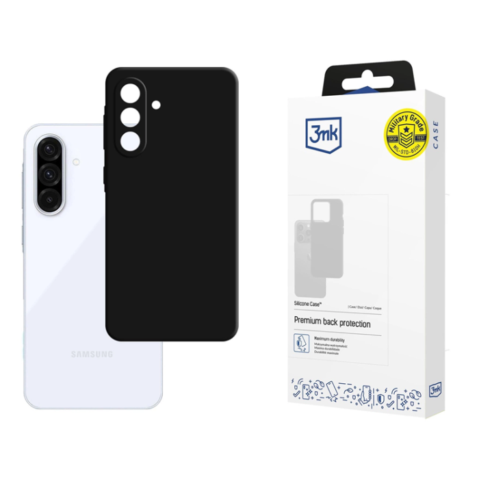 3MK - 3MK Galaxy A36 5G Mobilskal Silikon - Svart