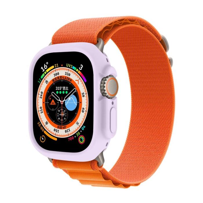 OEM - Apple Watch Ultra (49mm) Skal Candy TPU - Lila