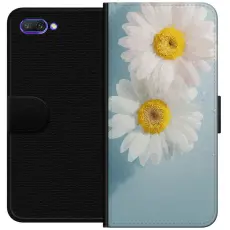 Gustaf - Pl&aring;nboksfodral till Honor 10 med Sommarblommor