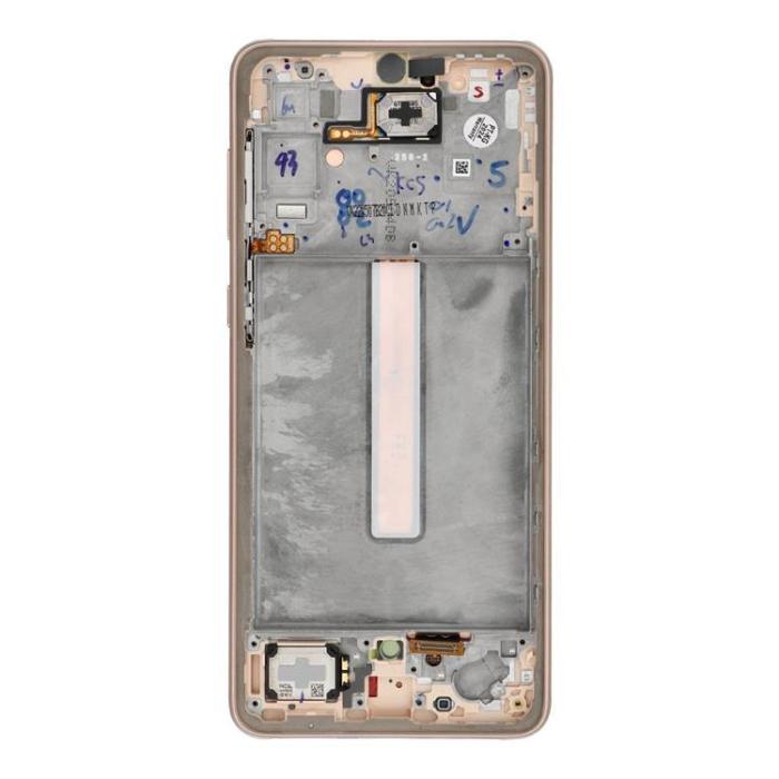 SpareParts - Galaxy A33 5G Skärm med LCD-display Service Pack - Guld
