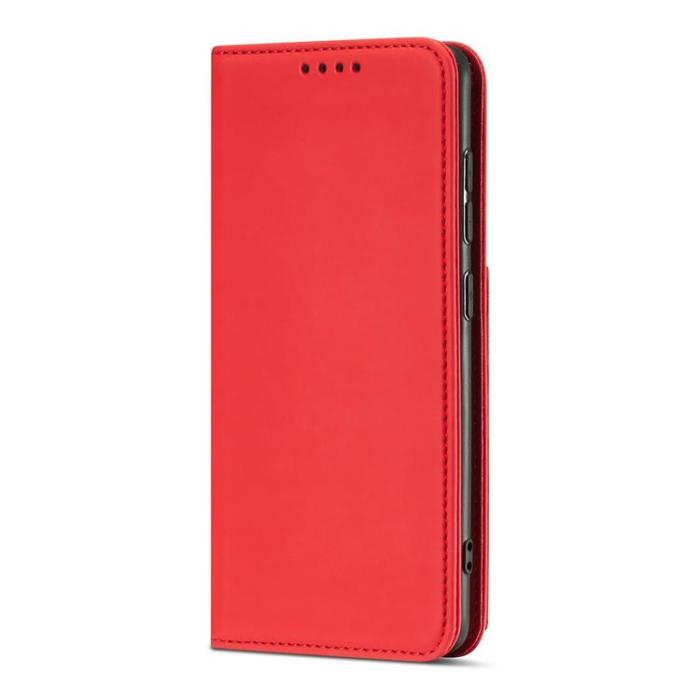 OEM - Galaxy A13 5G Plånboksfodral Magnet Stand - Röd