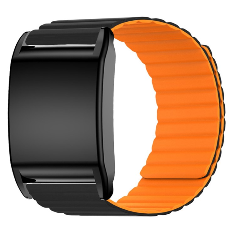 Whoop 4.0 Armband Magnetic Silikon - Svart/Orange | 5123 | AlltMobil