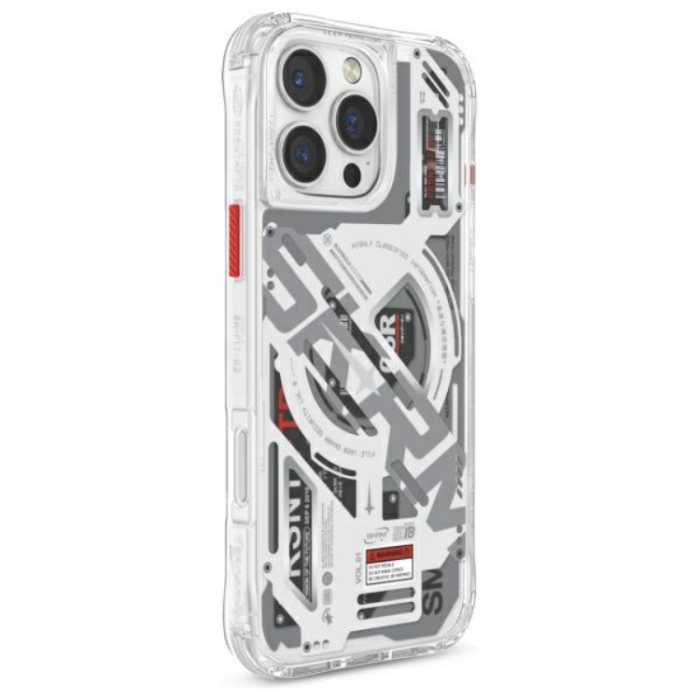 Skinarma - Skinarma iPhone 16 Pro Max Mobilskal MagSafe Magnetic - Clear