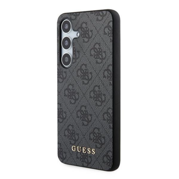 Guess - Guess Galaxy A35 5G Mobilskal Metall Gold Logo