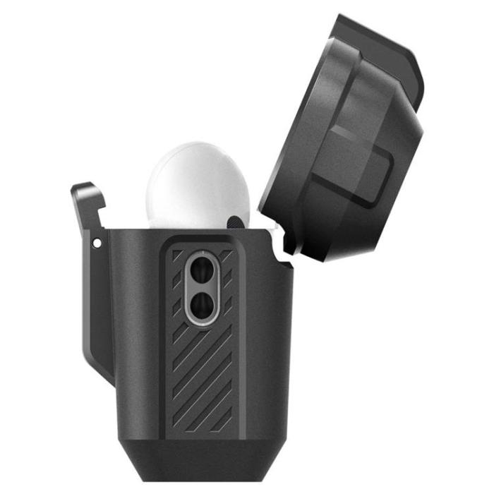 UTGATT - Spigen Airpods Pro 1/2 Skal Lock Fit - Svart