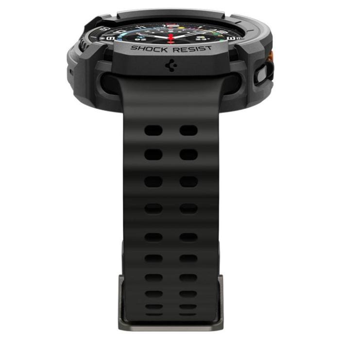 Spigen - Spigen Galaxy Watch 8 Classic (46mm) Skal Rugged Armor - Svart