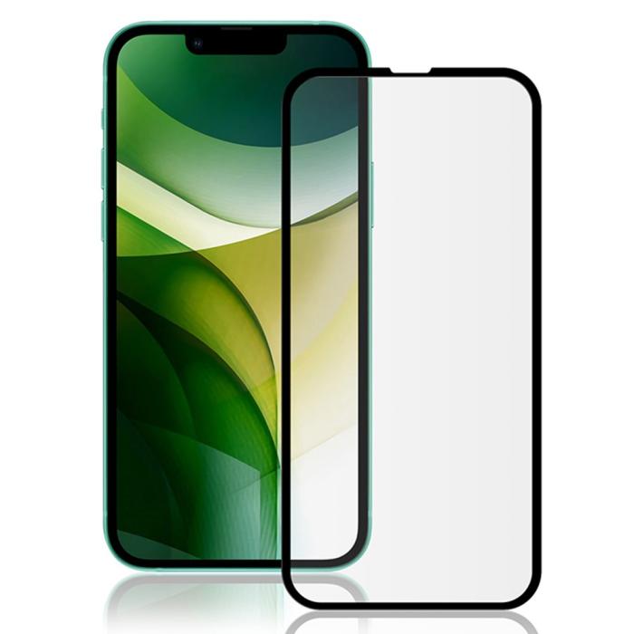 Mocolo - MOCOLO Härdat Glas Skärmskydd iPhone 13 Pro Max - Svart