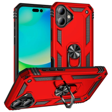 - iPhone 17 Mobilskal med Kickstand - Röd
