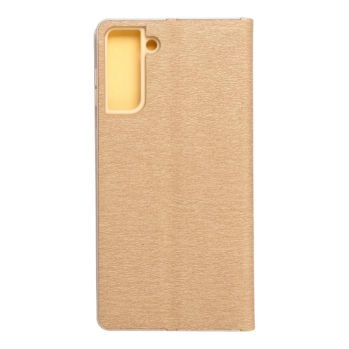 UTGATT1 - Forcell LUNA Guld fodral till Samsung Galaxy S21 Plus Guld