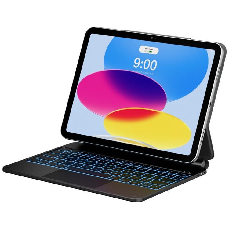 Typecase iPad 11" (2025)/iPad 10.9" (2022) Fodral med Tangentbord Edge (Svart)