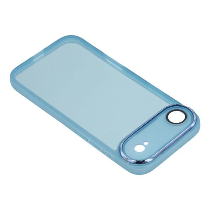 A-One Brand - iPhone Air Mobilskal Electroplated Kameraram - Transparent Blå