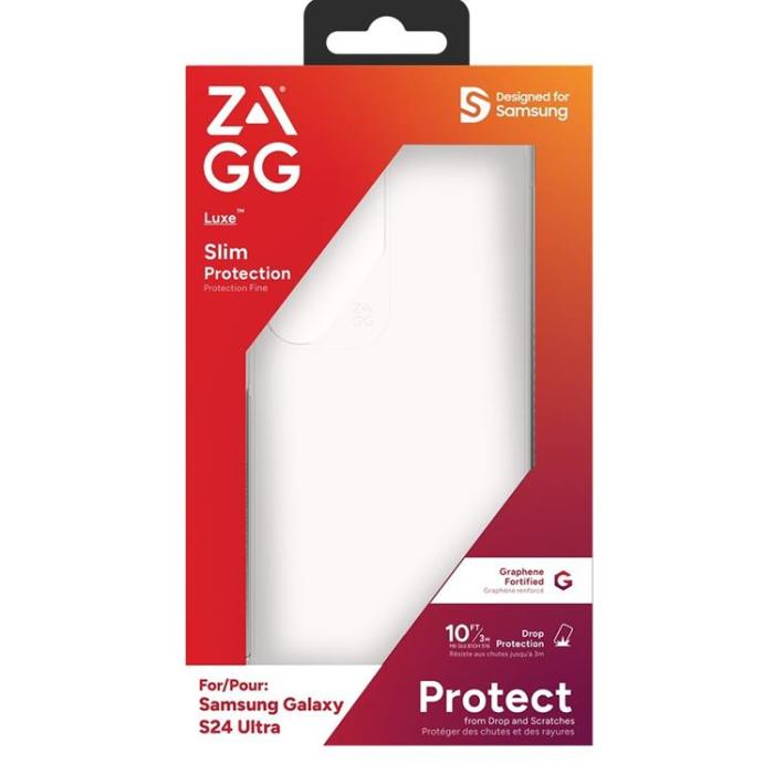 Zagg - ZAGG Galaxy S24 Ultra Mobilskal Luxe - Transparent