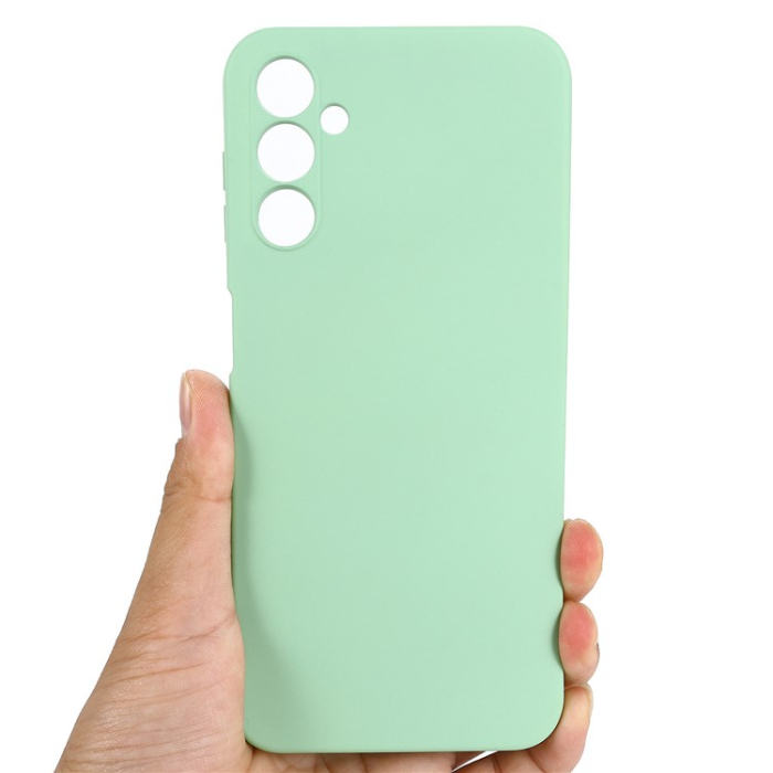OEM - Galaxy A24 4G Mobilskal Liquid Silicone - Grön