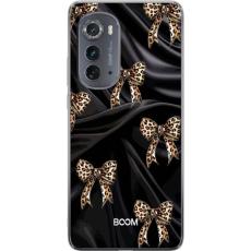 iSecrets - Mobilskal till Motorola Edge (2022) med Leopard Bow