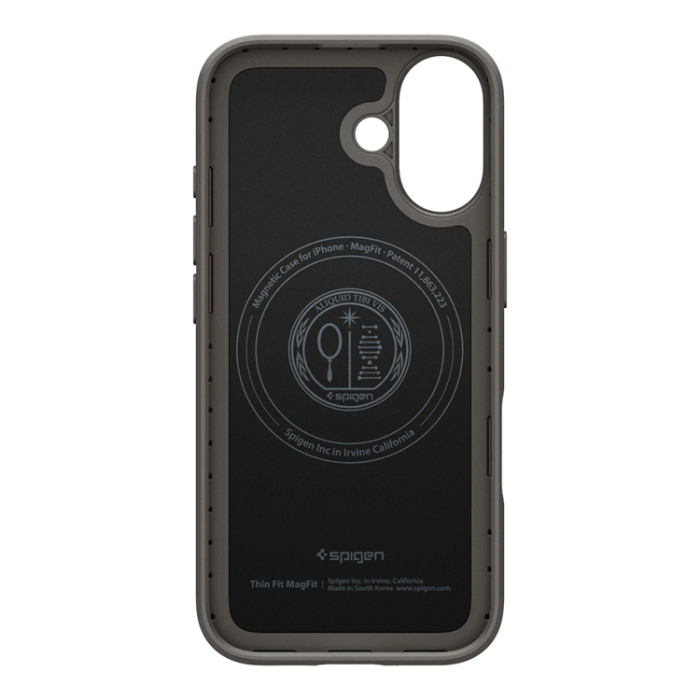 Spigen - Spigen iPhone 17 Mobilskal Magsafe Thin Fit - Gunmetal