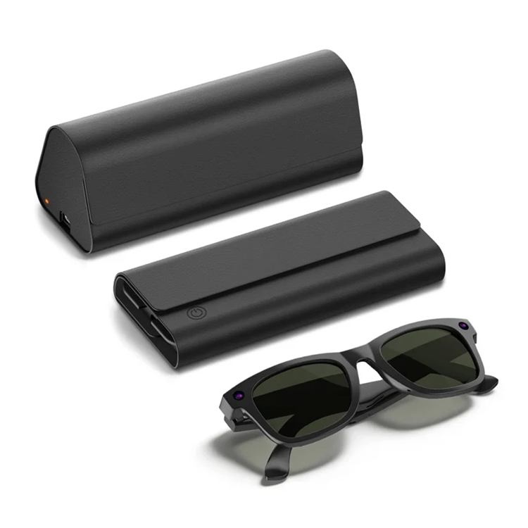 Trådlöst Laddfodral 2000mAh för Meta Ray-Ban & Oakley Smartglasögon