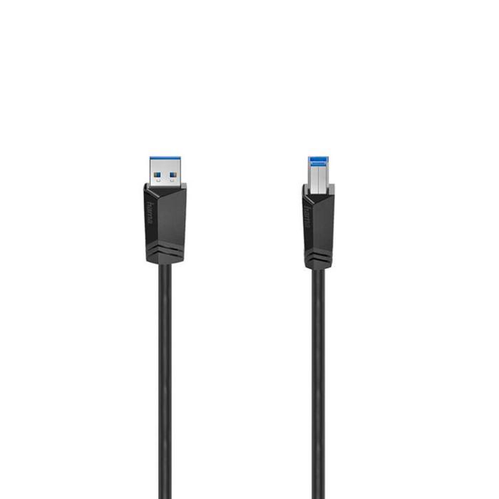 Hama - HAMA Kabel USB 3.0 5 Gbit/s 1.5m - Svart