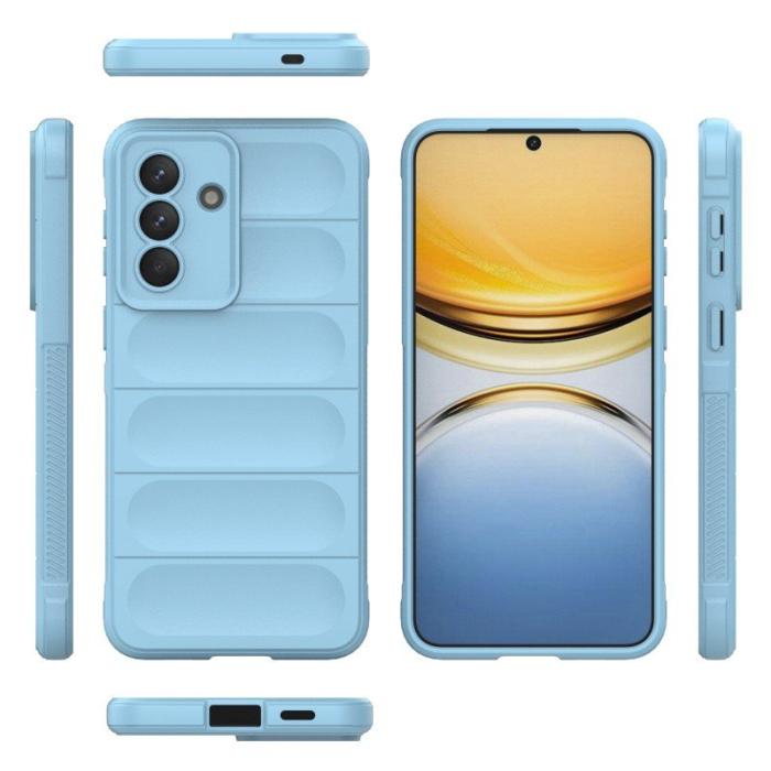 WANLONFENG - WANLONFENG Mobilskal till Samsung Galaxy A57 TPU - Blå