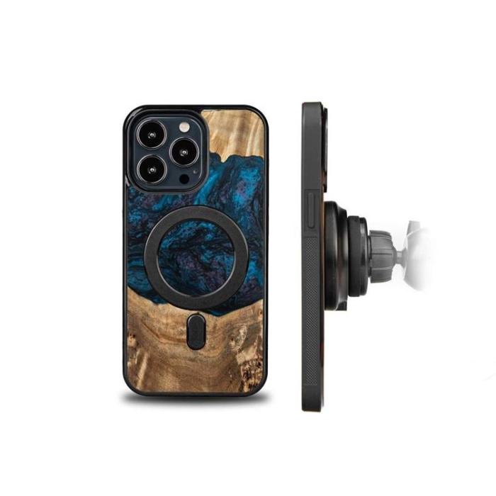 Bewood - Bewood iPhone 13 Pro Max Mobilskal Magsafe Unique Neptune - Svart