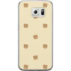 Gustaf - Mobilskal till Samsung Galaxy S6 edge med Bj&ouml;rnm&ouml;nster
