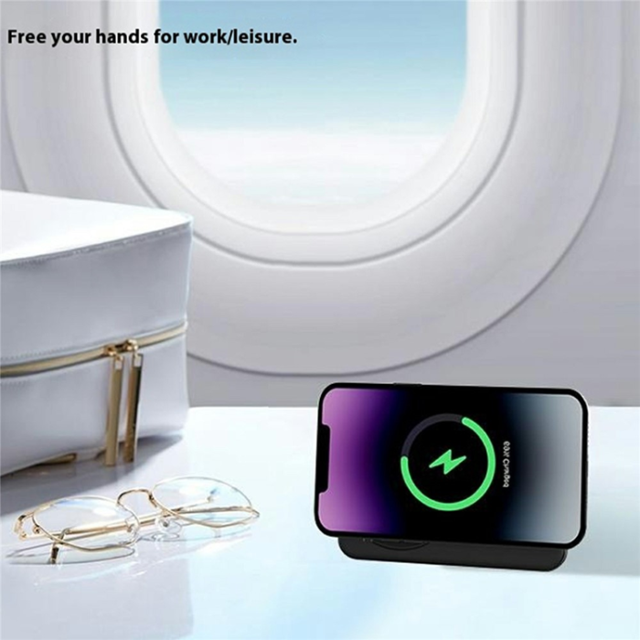 OEM - Qi2 Trådlös Magnetisk Powerbank 10000mAh 35W - Vit