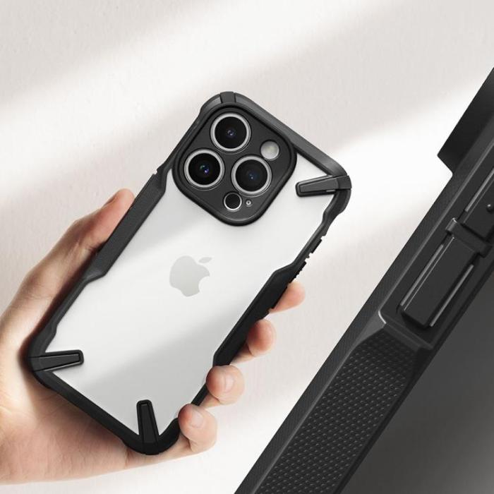 Ringke - Ringke iPhone 15 Pro Max Mobilskal Magsafe Fusion X - Matte Svart