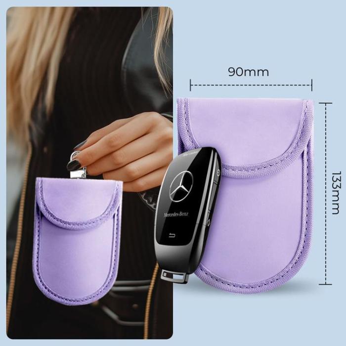 Tech-Protect - Tech-Protect Nyckellös RFID Signal Blocker Faraday Skal - Lavender