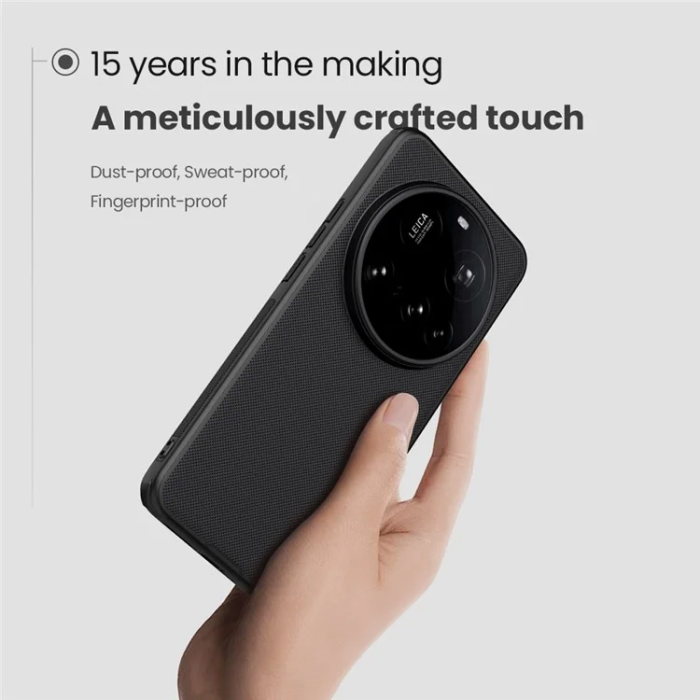 Nillkin - Nillkin Xiaomi 15 Ultra Mobilskal Frosted Shield Pro - Svart