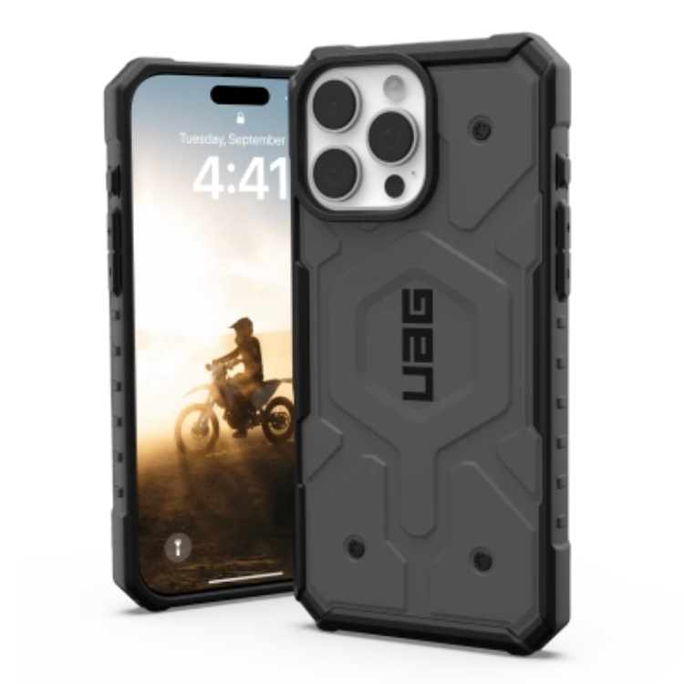 UAG iPhone 16 Pro Max Mobilskal MagSafe Pathfinder - Silver | 2353 | AlltMobil