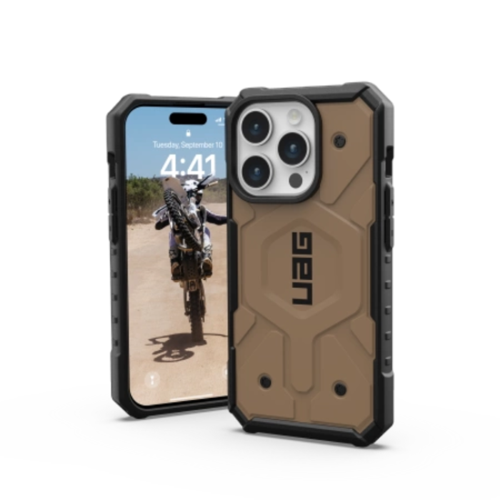UAG - UAG iPhone 15 Pro Mobilskal Magsafe Pathfinder - Brun