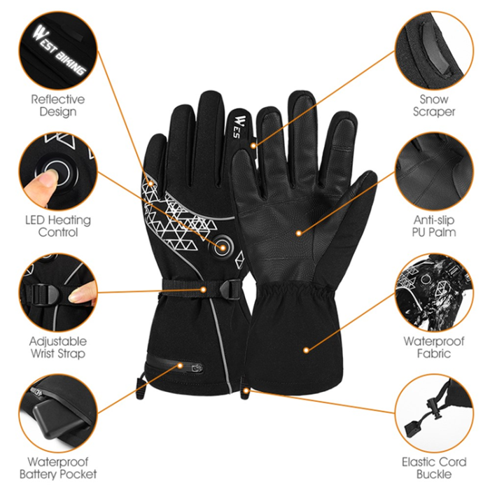 WEST BIKING - WEST BIKING Touchvantar Handskar Cykel YP0211224