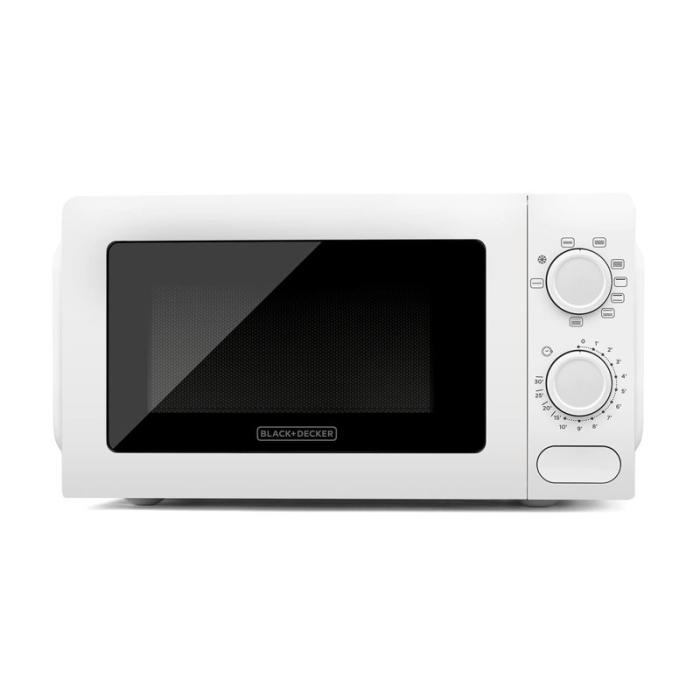 BLACK+DECK - BLACK+DECK Mikrovågsugn Microwave Oven 700W Grill Vit