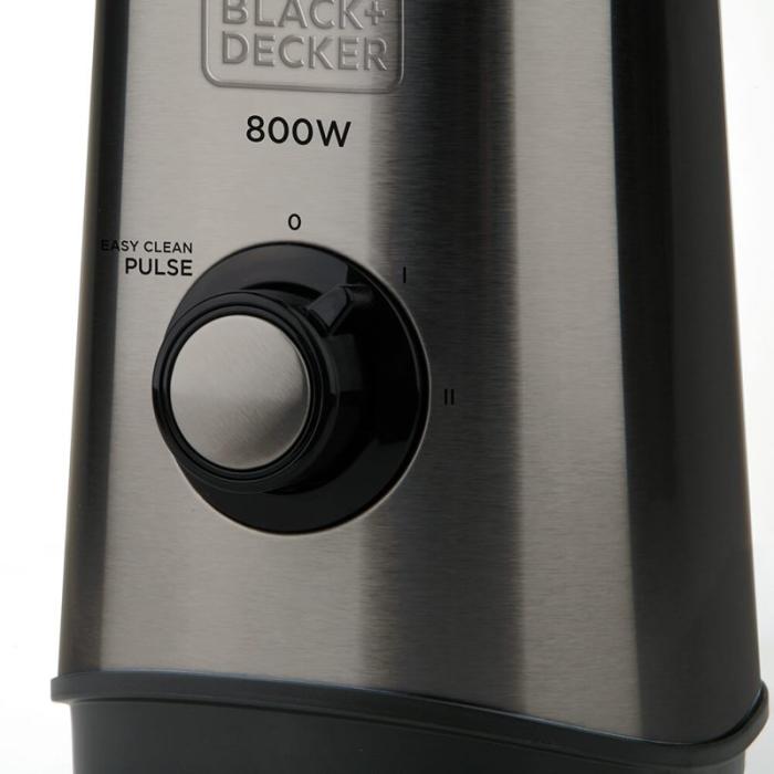 BLACK+DECK - BLACK+DECK Mixer 800W Borstat Stål