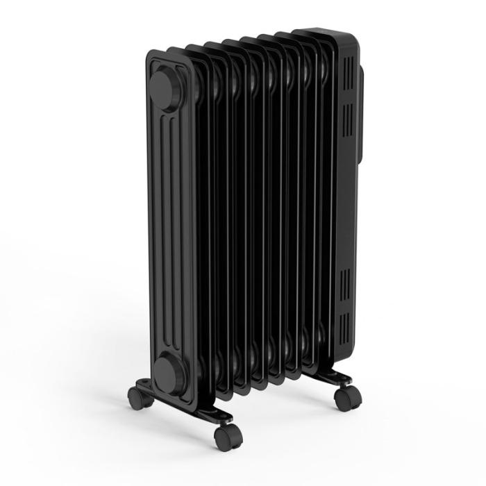 BLACK+DECK - BLACK+DECK Oljeelement Digital 2000W Svart